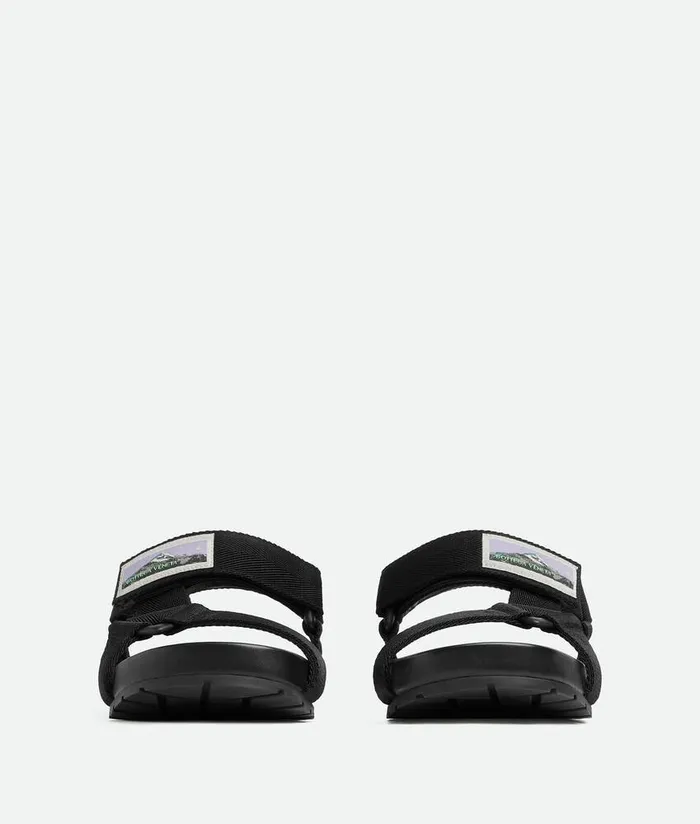 Men Bottega Veneta Sandals Trip Sandal Black