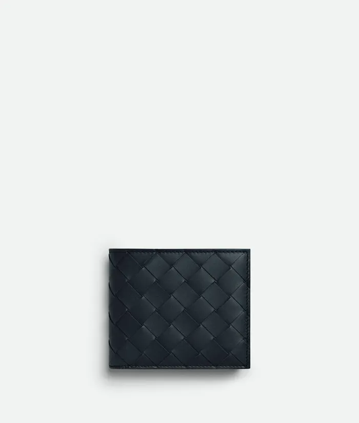 Men Bottega Veneta Small Wallets Intrecciato BiFold Wallet Shadowolive Oil
