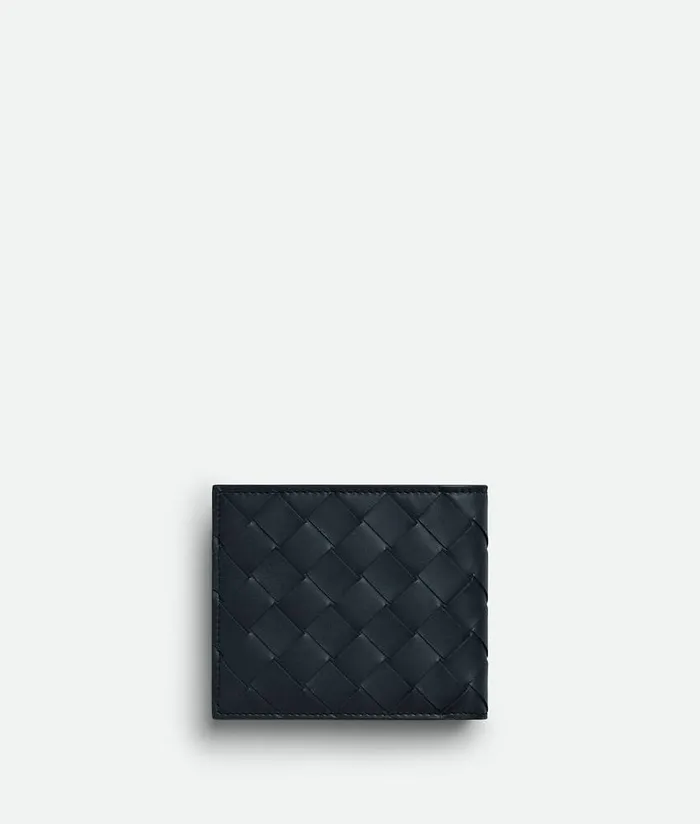 Men Bottega Veneta Small Wallets Intrecciato BiFold Wallet Shadowolive Oil