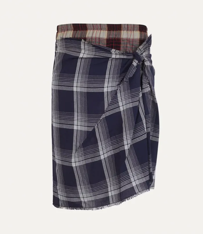 Men Chippendale Shorts Navywhite Vivienne Westwood Trousers And Shorts