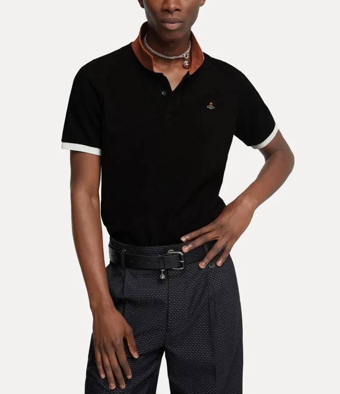 Men Classic Polo Black Vivienne Westwood TShirts And Polos Men Classic Polo Black Vivienne Westwood TShirts And Polos