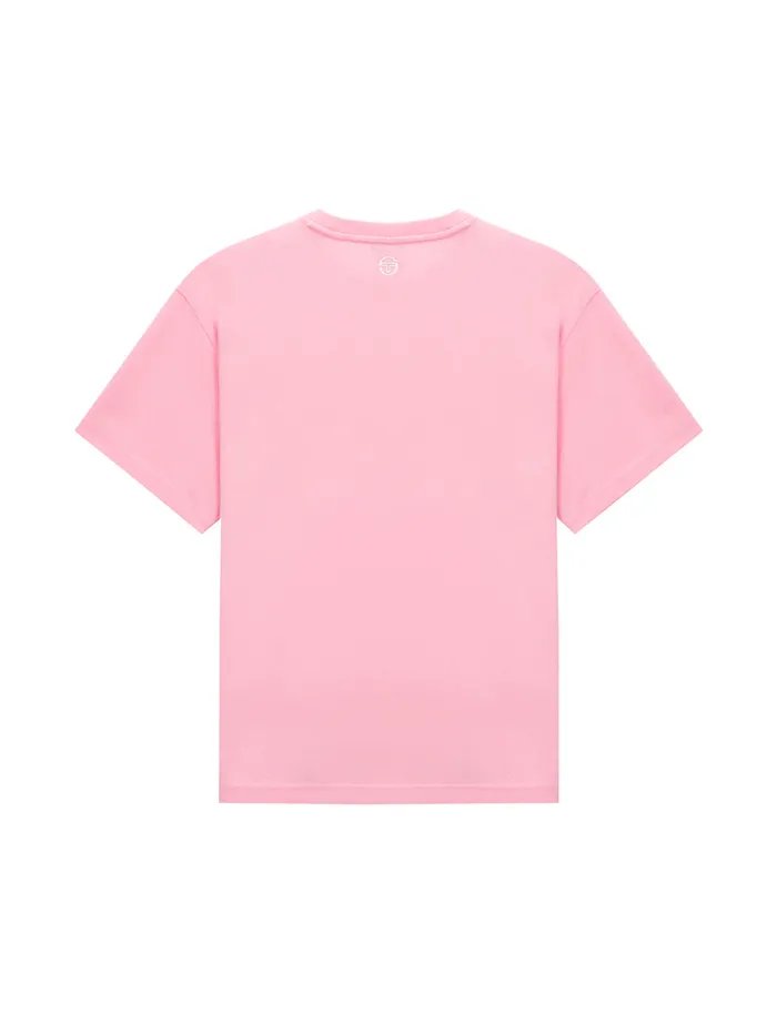 Men Court Styles Sergio Tacchini Daily Tuft TShirt Light Pink