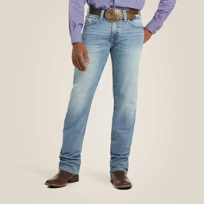 Men Denim Ariat M2 Relaxed Stirling Stretch Boot Cut Jean Shasta