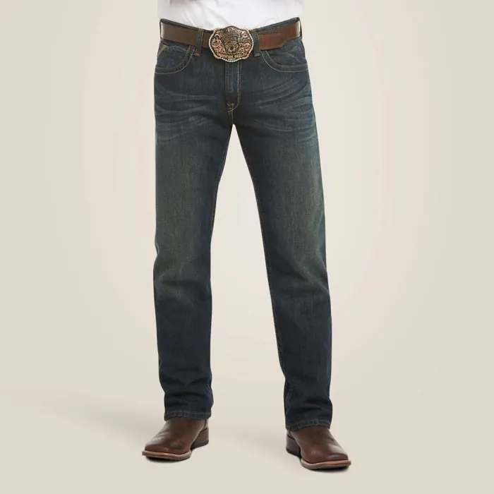 Men Denim Ariat M2 Scoundrel Boot Jean Dusty Road Dusty Road
