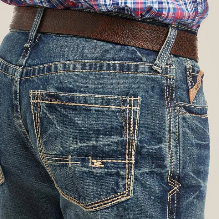 Men Denim Ariat M4 Low Rise Boundary Boot Cut Jean Gulch Men Denim Ariat M4 Low Rise Boundary Boot Cut Jean Gulch
