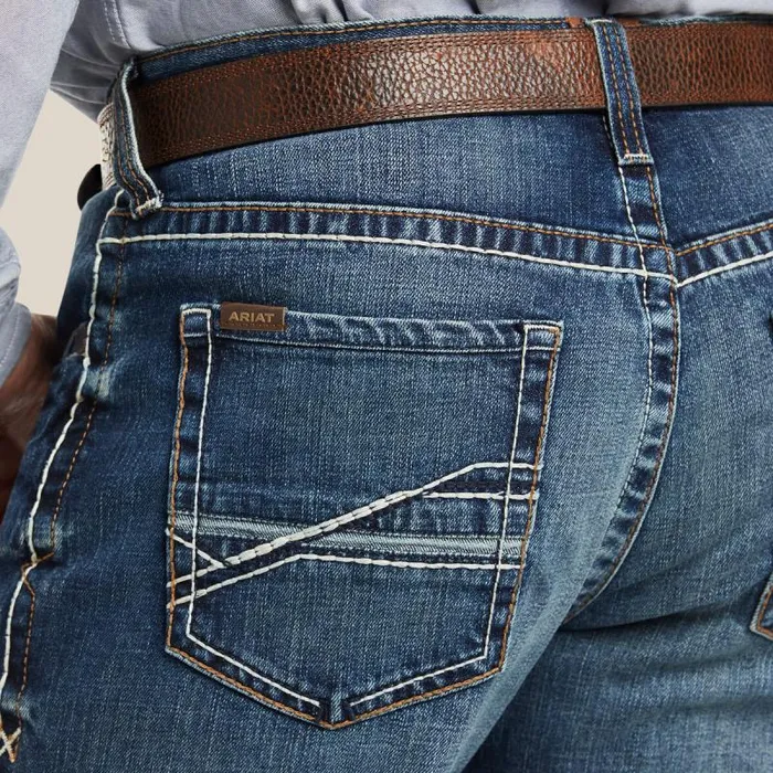 Men Denim Ariat M4 Low Rise Stretch Preston Boot Cut Jean Silverton Men Denim Ariat M4 Low Rise Stretch Preston Boot Cut Jean Silverton