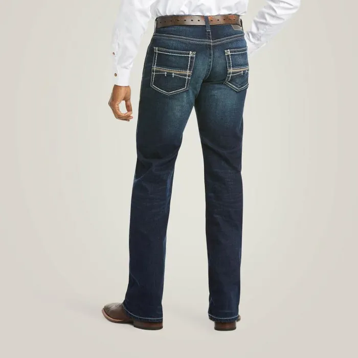 Men Denim Ariat M5 Slim Stretch Coltrane Stackable Straight Leg Jean Nightingale Men Denim Ariat M5 Slim Stretch Coltrane Stackable Straight Leg Jean Nightingale
