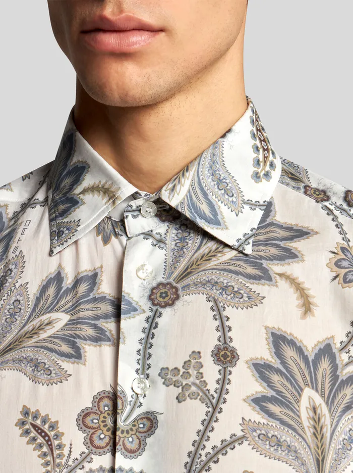 Men Etro Shirts Floral Shirt Multicolour Men Etro Shirts Floral Shirt Multicolour