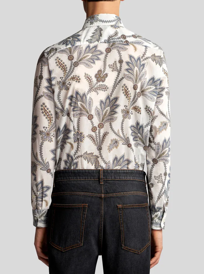 Men Etro Shirts Floral Shirt Multicolour Men Etro Shirts Floral Shirt Multicolour
