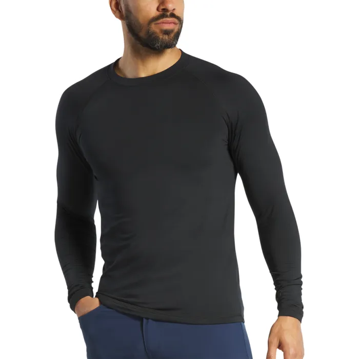 Men FootJoy Base MidLayers ThermoSeries Fleece Base Layer Black Men FootJoy Base MidLayers ThermoSeries Fleece Base Layer Black