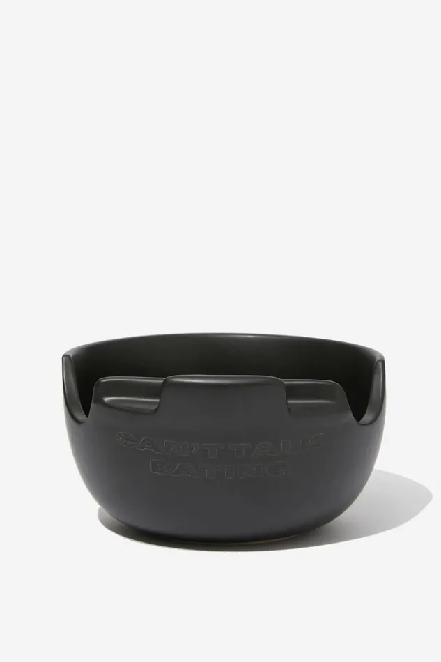 Men Gifting Cotton On Self Love Bowl Cant Talk Eating Black