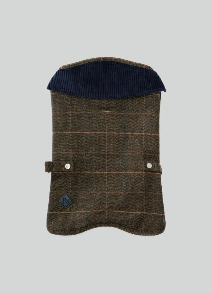 Men Hackett X Hugo and Hudson Hackett London Checked Jacket For Dogs 8211 Large Green