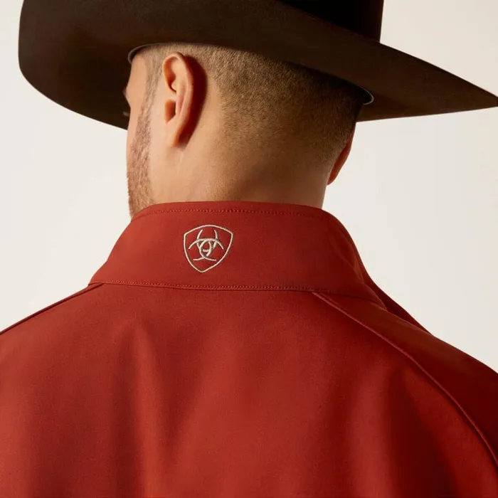 Men Jackets and Vests Ariat Logo 20 Softshell Jacket Koa Wood Men Jackets and Vests Ariat Logo 20 Softshell Jacket Koa Wood