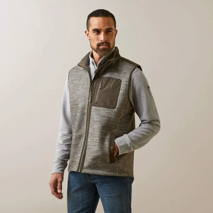 Men Jackets and Vests Ariat Millbrae Vest Earth