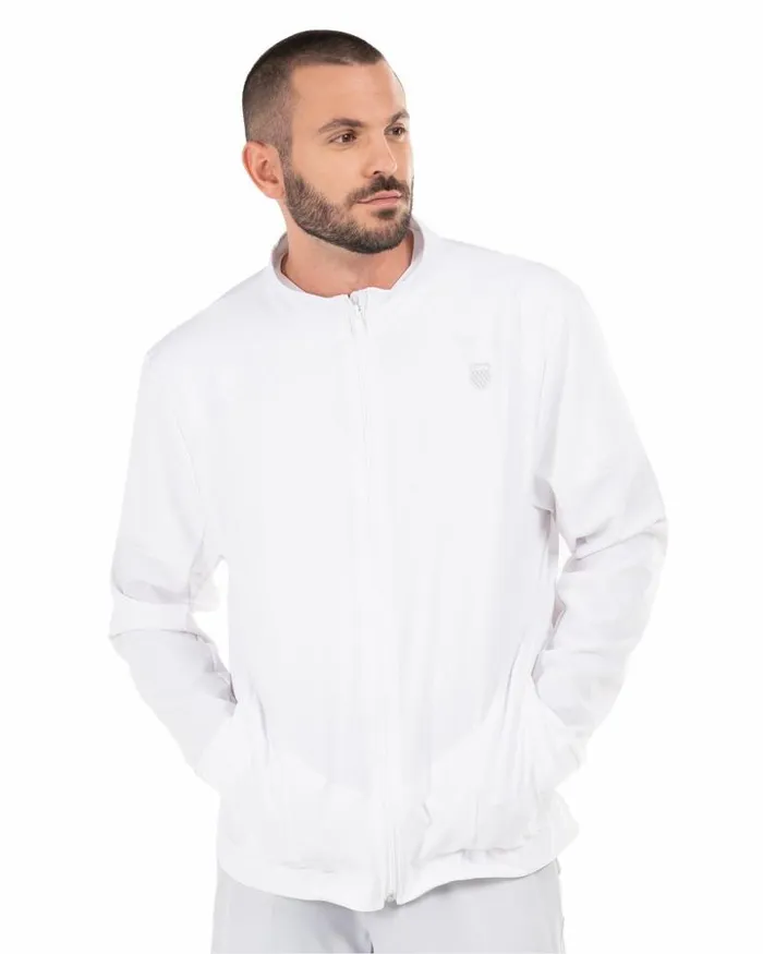 Men KSwiss Jackets and Hoodies SHIELD JACKET White