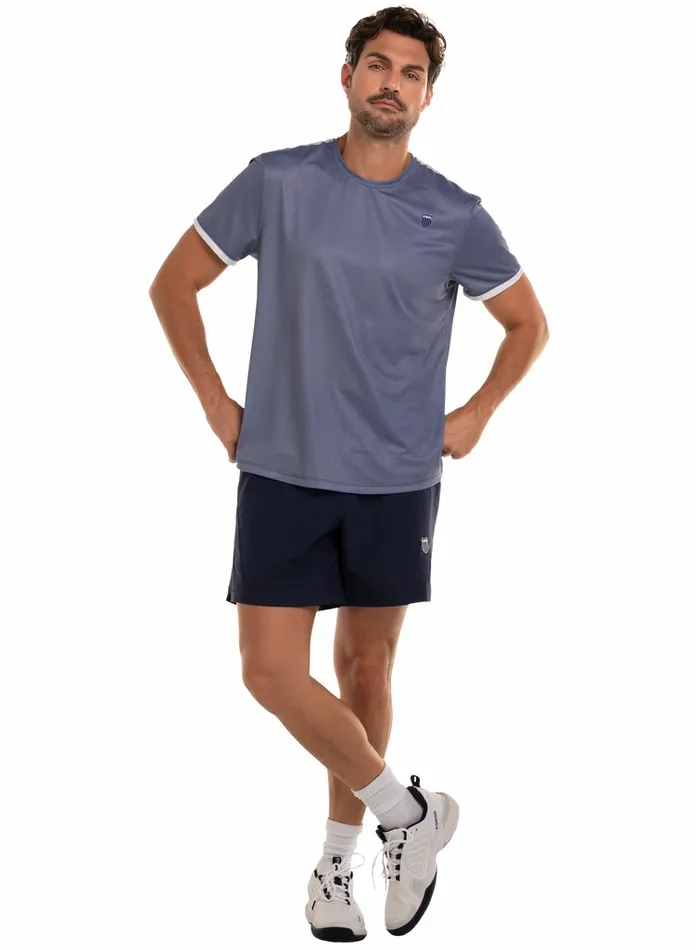 Men KSwiss TShirts and Tops ASCENDOR POLO SS White