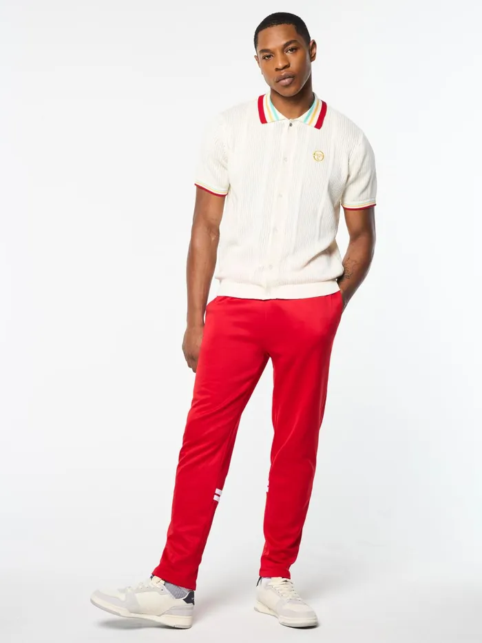 Men Knitwear Sergio Tacchini Slice Polo Gardenia Gold