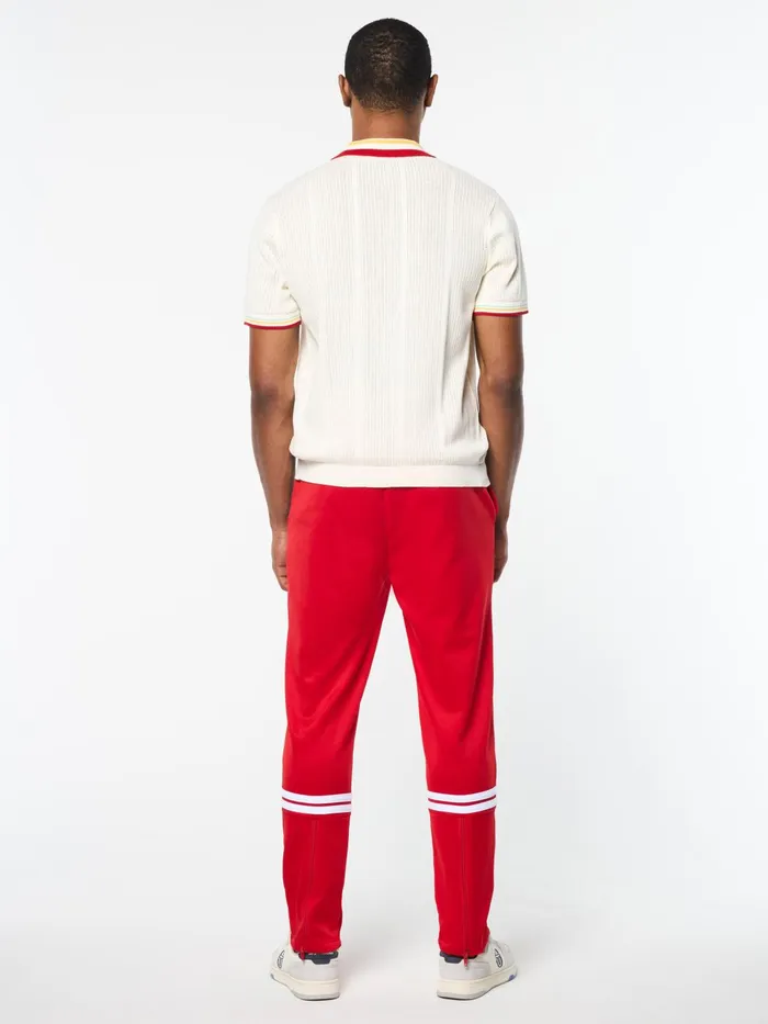 Men Knitwear Sergio Tacchini Slice Polo Gardenia Gold