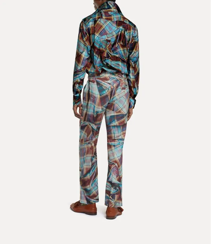 Men M Violin Shirt Multitartan Vivienne Westwood Shirts Men M Violin Shirt Multitartan Vivienne Westwood Shirts