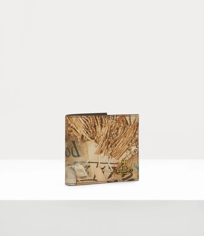 Men Man Billfold Wallet Rubbishprint Vivienne Westwood Wallets Men Man Billfold Wallet Rubbishprint Vivienne Westwood Wallets