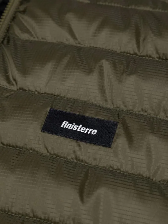 Men Nimbus Hooded Jacket Dark Olive Finisterre Jackets Coats and Gilets