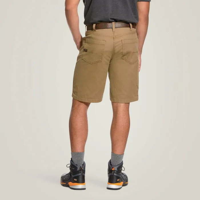Men Pants and Shorts Ariat Rebar DuraStretch Made Tough 10034 Short Field Khaki Men Pants and Shorts Ariat Rebar DuraStretch Made Tough 10034 Short Field Khaki