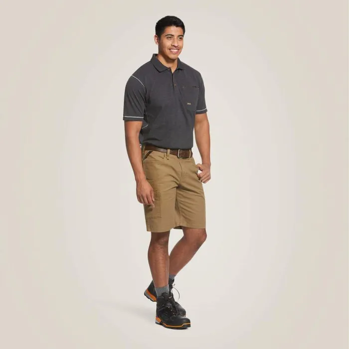 Men Pants and Shorts Ariat Rebar DuraStretch Made Tough 10034 Short Field Khaki Men Pants and Shorts Ariat Rebar DuraStretch Made Tough 10034 Short Field Khaki