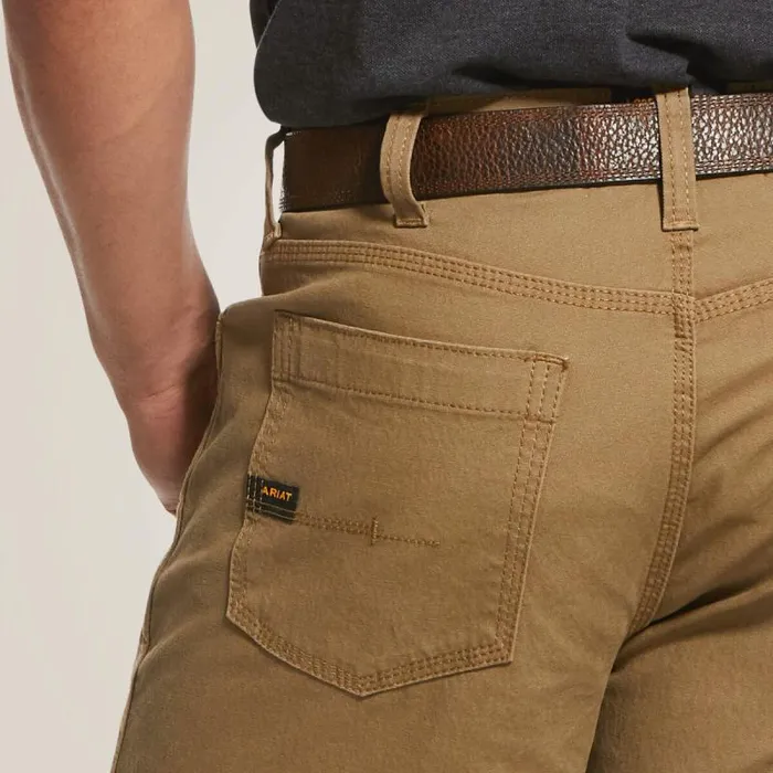 Men Pants and Shorts Ariat Rebar DuraStretch Made Tough 10034 Short Field Khaki Men Pants and Shorts Ariat Rebar DuraStretch Made Tough 10034 Short Field Khaki