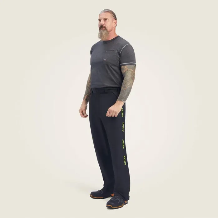 Men Pants and Shorts Ariat Rebar Stormshell Waterproof Pant Black Men Pants and Shorts Ariat Rebar Stormshell Waterproof Pant Black