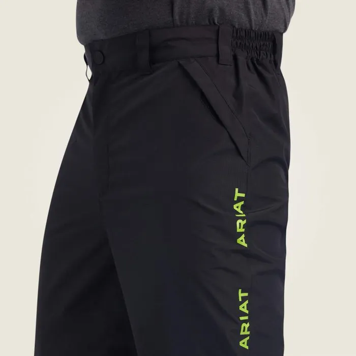 Men Pants and Shorts Ariat Rebar Stormshell Waterproof Pant Black Men Pants and Shorts Ariat Rebar Stormshell Waterproof Pant Black