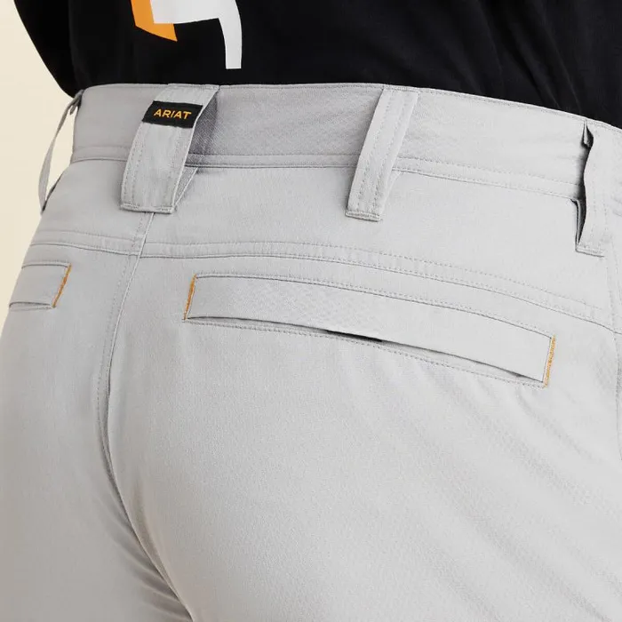Men Pants and Shorts Ariat Rebar WorkFlow Ultralight Short Alloy Men Pants and Shorts Ariat Rebar WorkFlow Ultralight Short Alloy