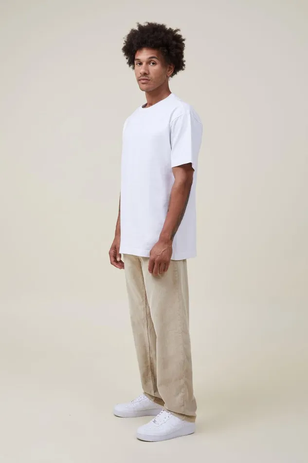 Men Pants Cotton On Loose Fit Pant Sand Cord