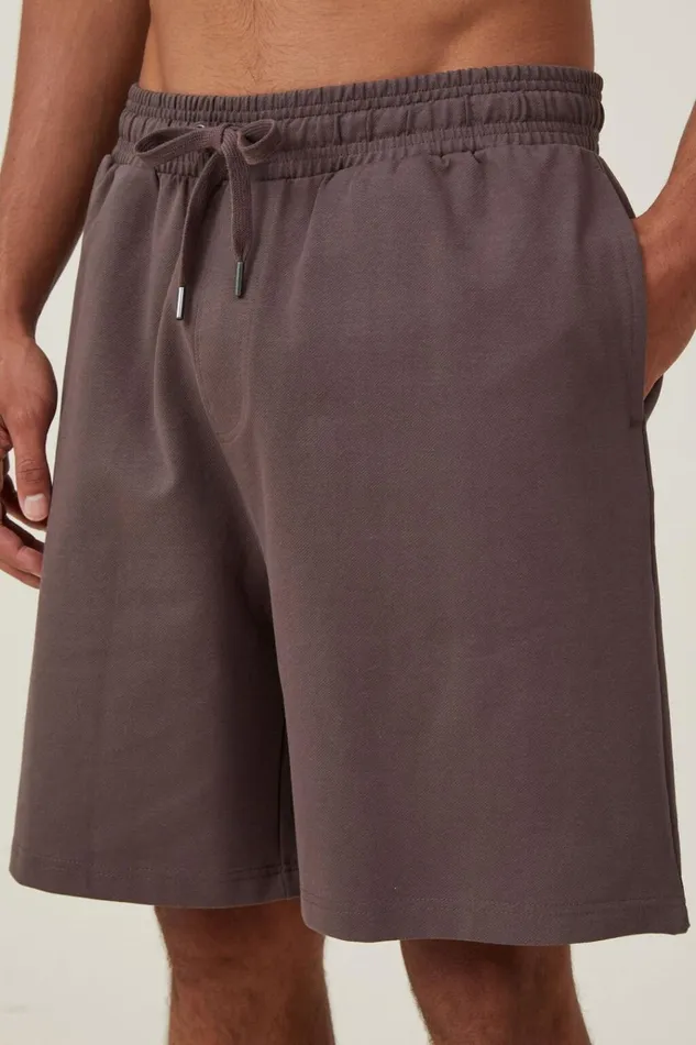 Men Shorts Cotton On Baggy Fleece Short Washed Chocolate Men Shorts Cotton On Baggy Fleece Short Washed Chocolate