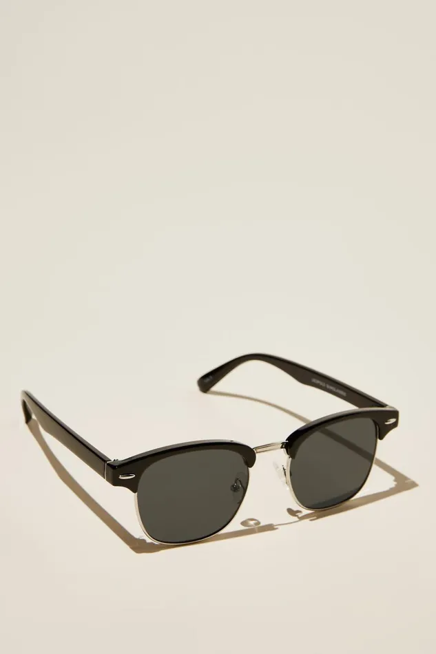 Men Sunglasses Cotton On Leopold Sunglasses Black Silver Smoke Men Sunglasses Cotton On Leopold Sunglasses Black Silver Smoke