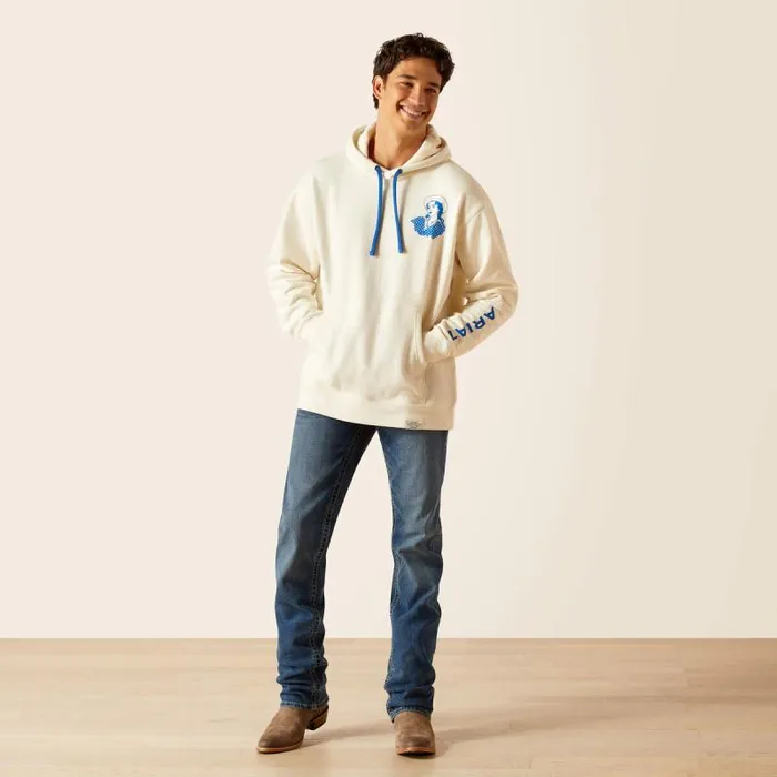 Men Sweatshirts and Hoodies Ariat Sendero Senorita Hoodie Off White Men Sweatshirts and Hoodies Ariat Sendero Senorita Hoodie Off White