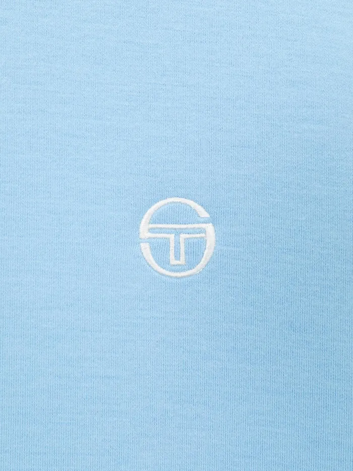 Men Sweatshirts And Hoodies Sergio Tacchini Daily Campo Aircush Sweatshirt Light Blue
