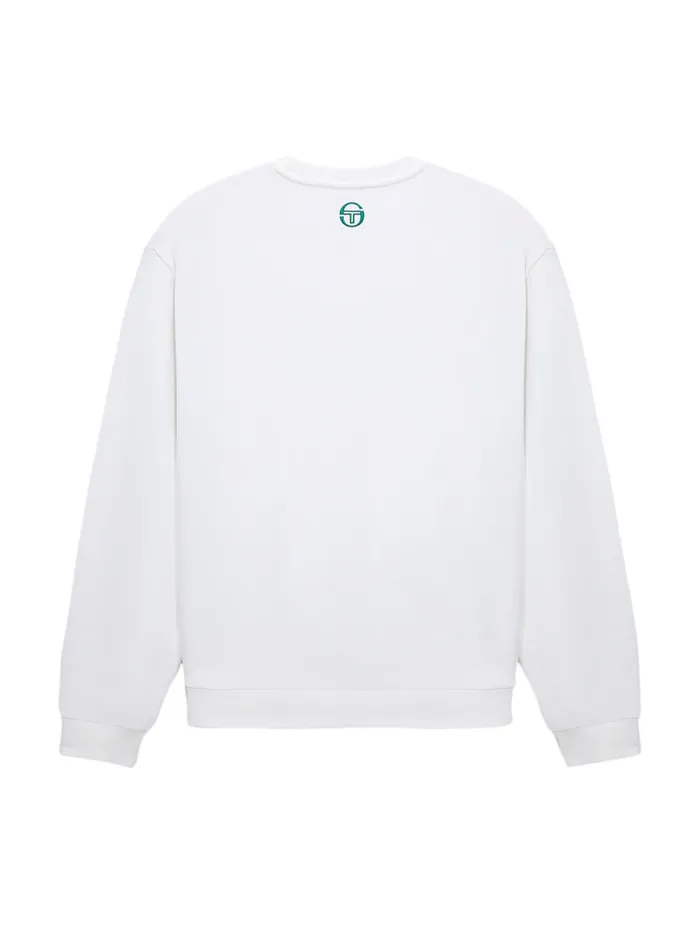Men Sweatshirts And Hoodies Sergio Tacchini Mc Artwork Sweatshirt Off White