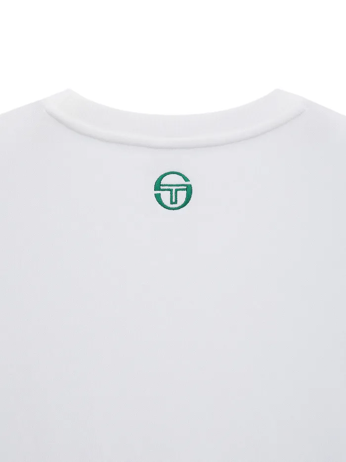 Men Sweatshirts And Hoodies Sergio Tacchini Mc Artwork Sweatshirt Off White