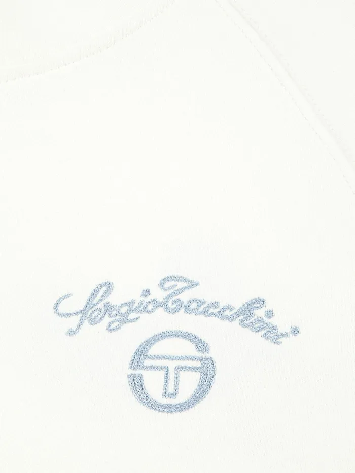Men Sweatshirts And Hoodies Sergio Tacchini Suveniri Hoodie Gardenia