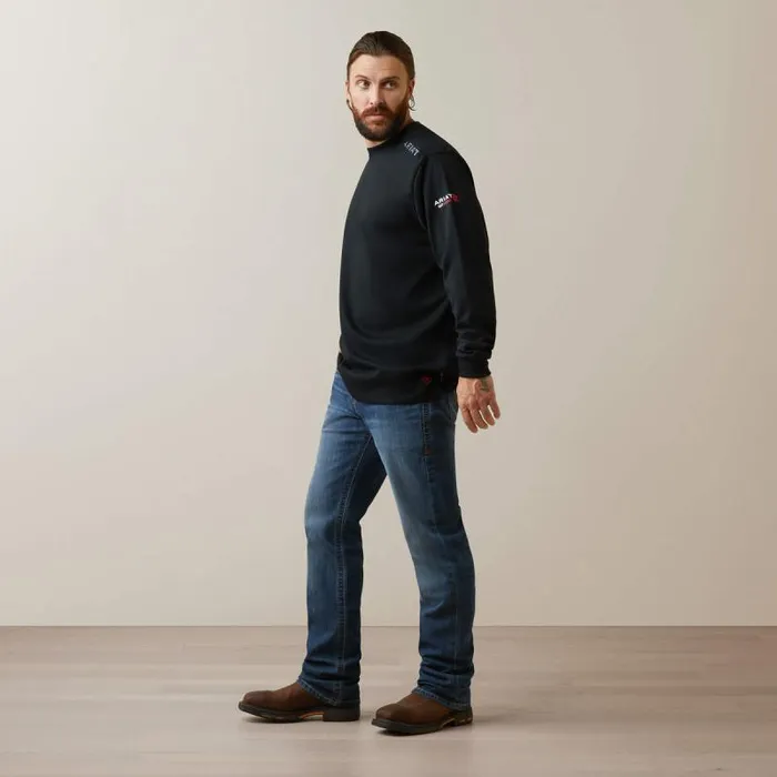 Men TShirts and Polos Ariat FR Raising The Flag TShirt Black Men TShirts and Polos Ariat FR Raising The Flag TShirt Black