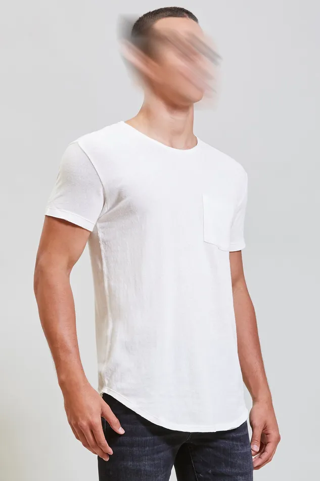 Men TShirts R13 Pocket T 8211 White Men TShirts R13 Pocket T 8211 White