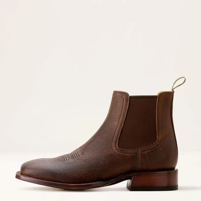 Men Western Boots Ariat Bench Made Younger Western Boot Saddle Brown Bison Men Western Boots Ariat Bench Made Younger Western Boot Saddle Brown Bison
