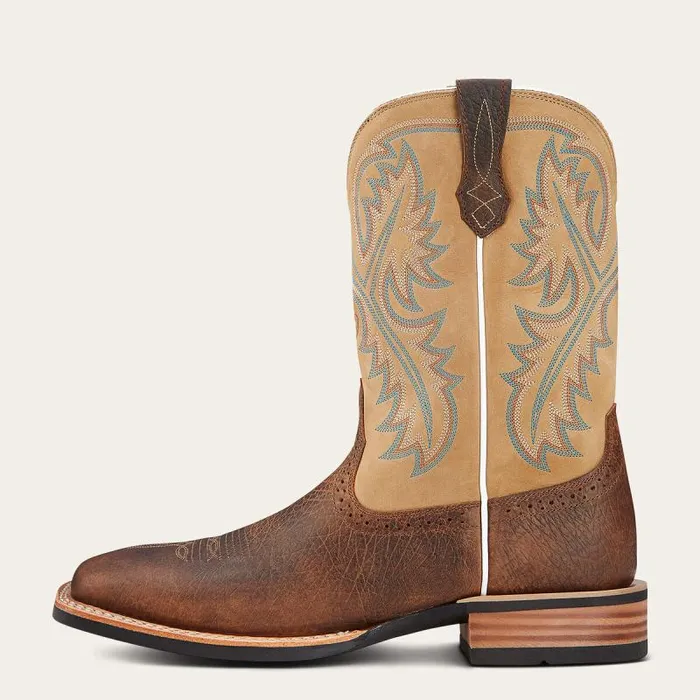 Men Western Boots Ariat Quickdraw Western Boot Tumbled Bark