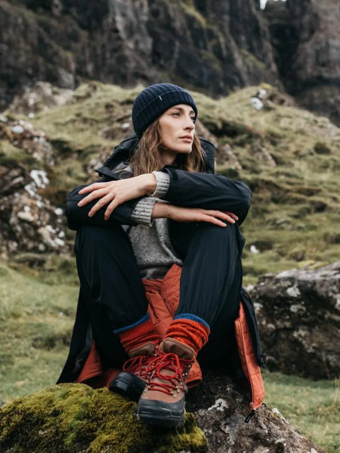 MenWomen Bosun Sock Brick Redatlantic Finisterre Socks