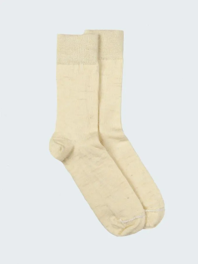 MenWomen Last Long Original Sock Ecru Finisterre Socks