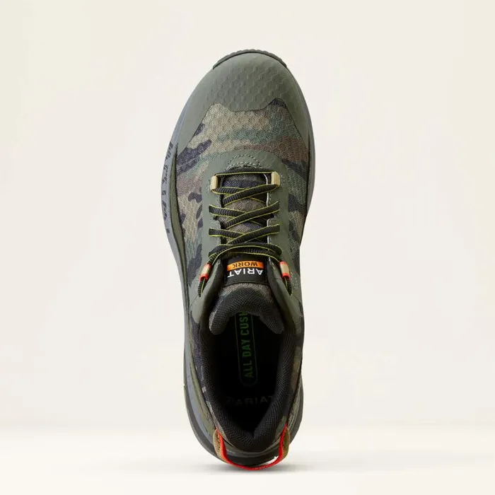 Men Work Boots Ariat Outpace Shift Composite Toe Work Shoe Camo Men Work Boots Ariat Outpace Shift Composite Toe Work Shoe Camo
