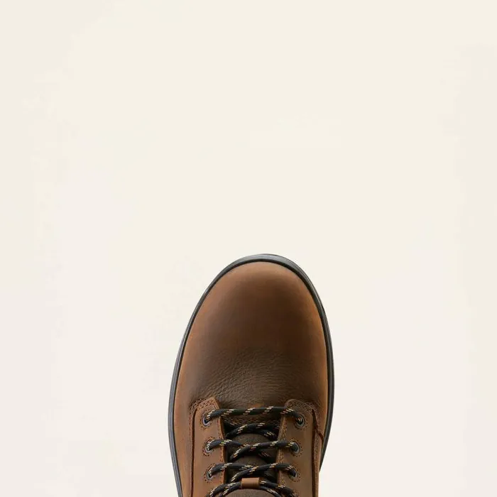 Men Work Boots Ariat Turbo 8034 Waterproof Work Boot Rich Brown Men Work Boots Ariat Turbo 8034 Waterproof Work Boot Rich Brown