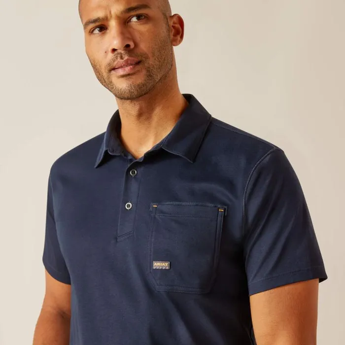 Men Workwear Ariat Rebar Foreman Navy Men Workwear Ariat Rebar Foreman Navy