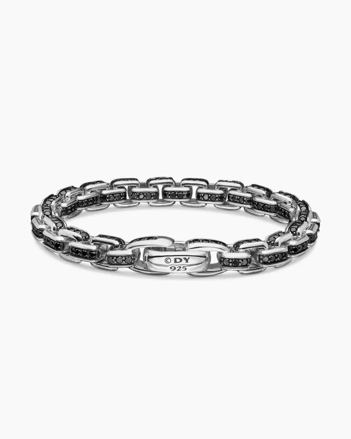 Mens Box Chain Bracelet In Sterling Silver 73mm Men David Yurman Chain Mens Box Chain Bracelet In Sterling Silver 73mm Men David Yurman Chain