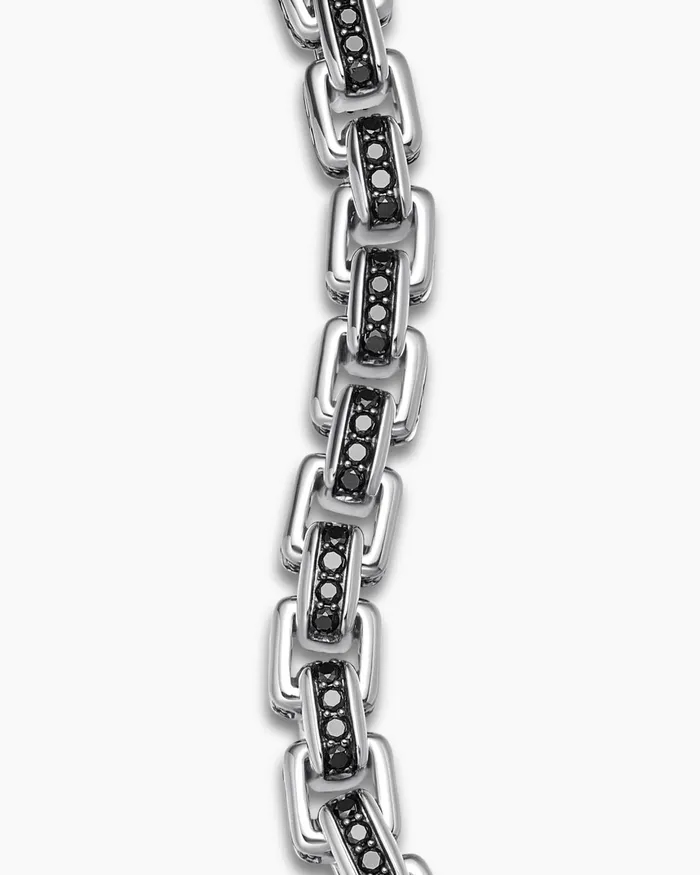 Mens Box Chain Bracelet In Sterling Silver 73mm Men David Yurman Chain Mens Box Chain Bracelet In Sterling Silver 73mm Men David Yurman Chain